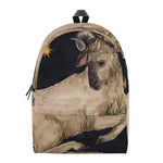 Watercolor Aries Zodiac Sign Print Backpack