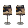 Watercolor Aries Zodiac Sign Print Bar Stool Covers