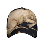 Watercolor Aries Zodiac Sign Print Baseball Cap