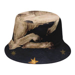 Watercolor Aries Zodiac Sign Print Bucket Hat