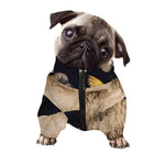 Watercolor Aries Zodiac Sign Print Dog Zip Up Jacket