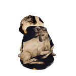 Watercolor Aries Zodiac Sign Print Dog Zip Up Jacket