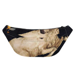 Watercolor Aries Zodiac Sign Print Fanny Pack