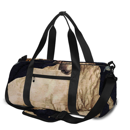 Watercolor Aries Zodiac Sign Print Gym Bag