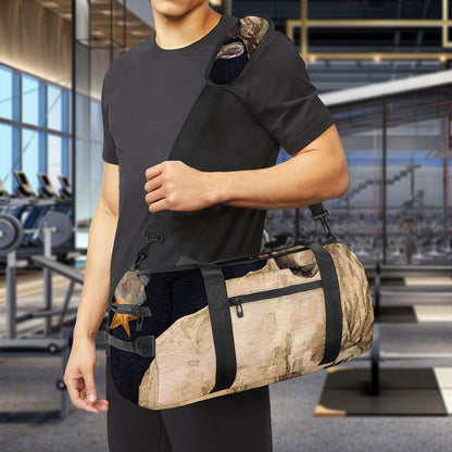 Watercolor Aries Zodiac Sign Print Gym Bag