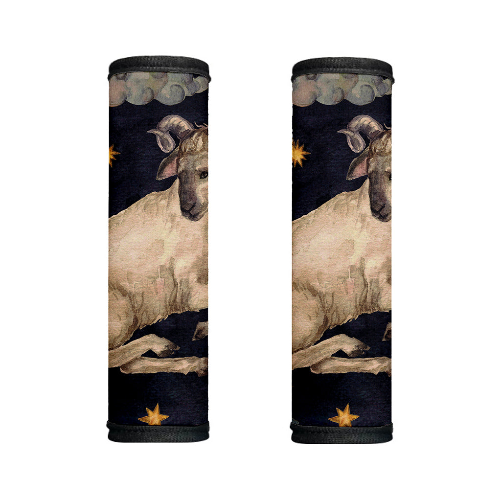 Watercolor Aries Zodiac Sign Print Handle Covers