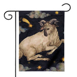 Watercolor Aries Zodiac Sign Print House Flag