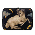 Watercolor Aries Zodiac Sign Print Laptop Sleeve