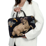 Watercolor Aries Zodiac Sign Print Laptop Sleeve With Handle