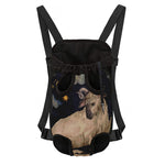 Watercolor Aries Zodiac Sign Print Pet Carrier Backpack