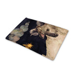 Watercolor Aries Zodiac Sign Print Pet Cooling Mat Cover