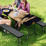 Watercolor Aries Zodiac Sign Print Picnic Table Cover