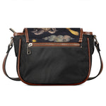 Watercolor Aries Zodiac Sign Print Saddle Bag