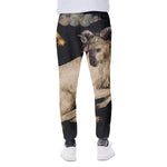 Watercolor Aries Zodiac Sign Print Scuba Joggers