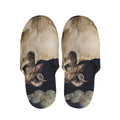 Watercolor Aries Zodiac Sign Print Slippers