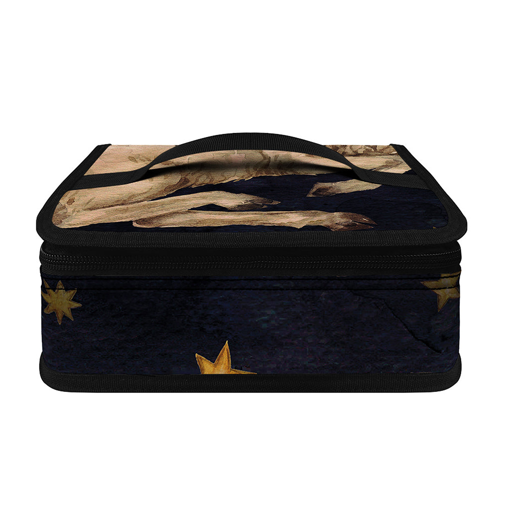 Watercolor Aries Zodiac Sign Print Small Lunch Bag