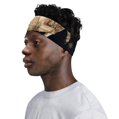Watercolor Aries Zodiac Sign Print Sports Headband