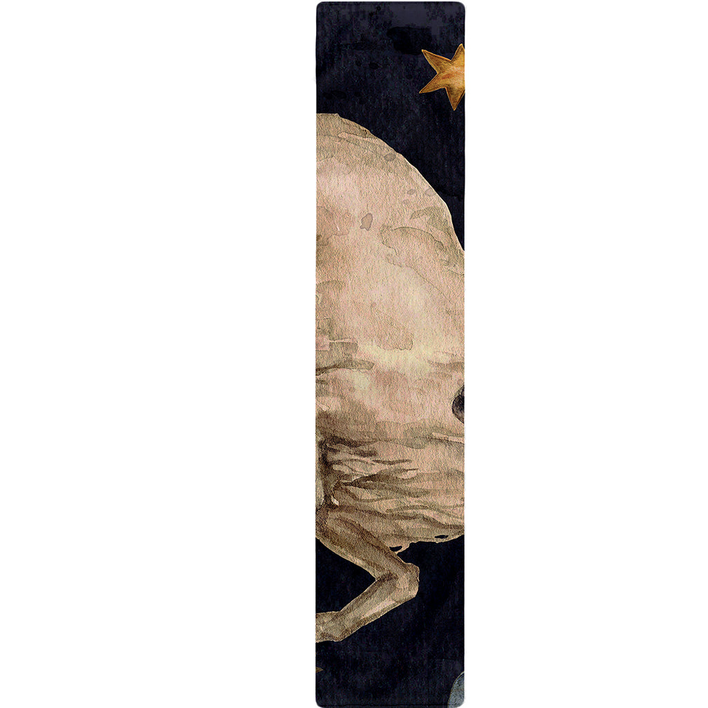 Watercolor Aries Zodiac Sign Print Table Runner