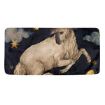 Watercolor Aries Zodiac Sign Print Towel