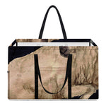Watercolor Aries Zodiac Sign Print Utility Tote Bag