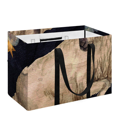 Watercolor Aries Zodiac Sign Print Utility Tote Bag