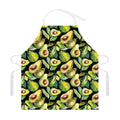 Watercolor Avocado Print Adjustable Apron