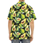 Watercolor Avocado Print Aloha Shirt