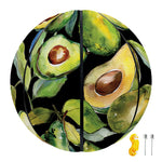 Watercolor Avocado Print Basketball