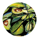 Watercolor Avocado Print Basketball