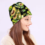 Watercolor Avocado Print Beanie