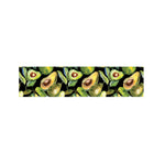 Watercolor Avocado Print Bed Runner