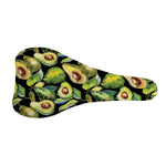 Watercolor Avocado Print Bicycle Seat Cover