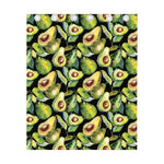 Watercolor Avocado Print Curtain