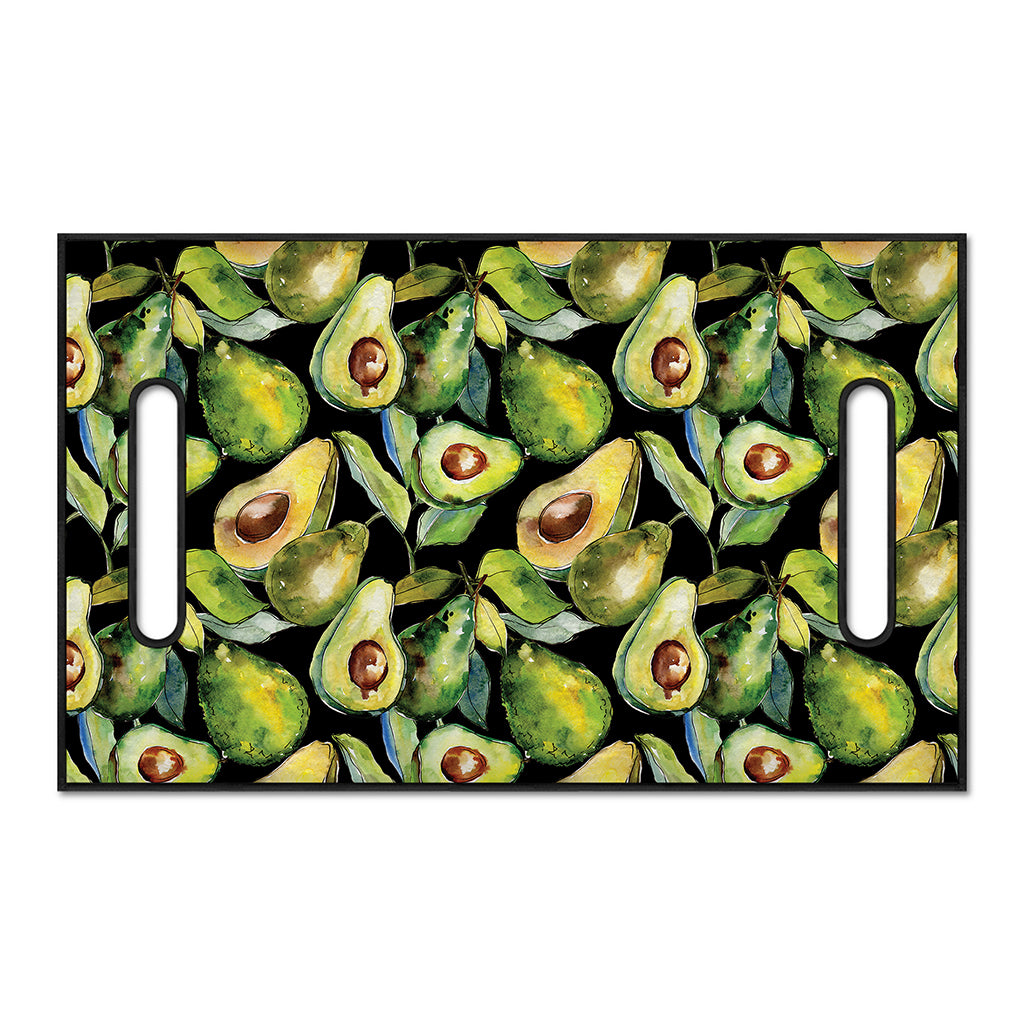 Watercolor Avocado Print Golf Cart Seat Cover