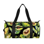 Watercolor Avocado Print Gym Bag