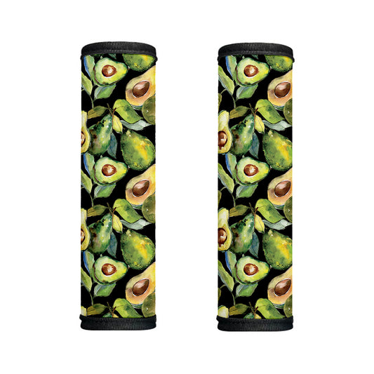 Watercolor Avocado Print Handle Covers
