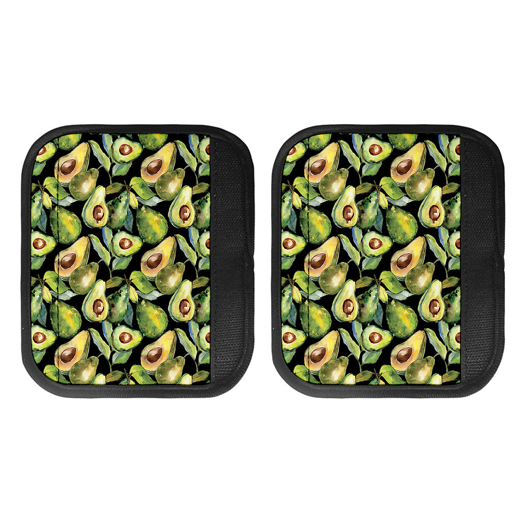 Watercolor Avocado Print Handle Covers
