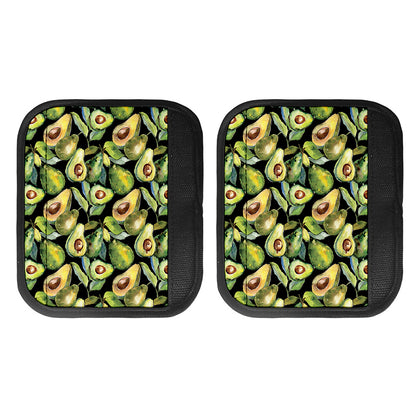 Watercolor Avocado Print Handle Covers