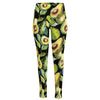 Watercolor Avocado Print High-Waisted Pocket Leggings