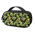 Watercolor Avocado Print Portable Cooler Travel Case