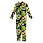 Watercolor Avocado Print Jumpsuit