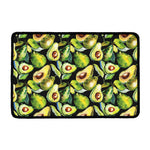 Watercolor Avocado Print Kitchen Mat