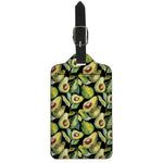 Watercolor Avocado Print Luggage Tag