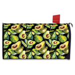 Watercolor Avocado Print Mailbox Cover