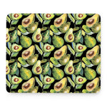 Watercolor Avocado Print Mouse Pad