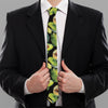 Watercolor Avocado Print Necktie