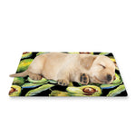 Watercolor Avocado Print Pet Cooling Mat Cover