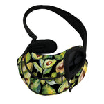 Watercolor Avocado Print Pet Sling Carrier