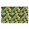 Watercolor Avocado Print Polyester Doormat