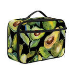 Watercolor Avocado Print Portable Lunch Bag
